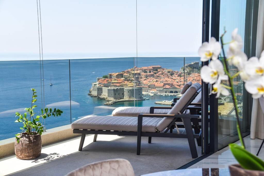 New & Luxury 5* With Breathtaking View- Kiki Lu Apartment Дубровник Экстерьер фото