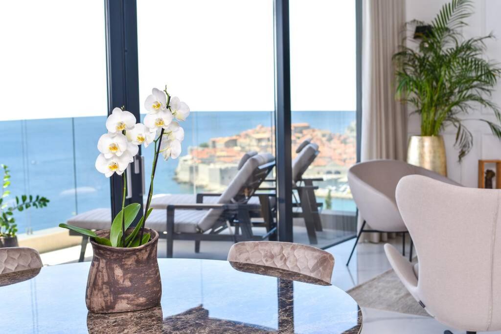 New & Luxury 5* With Breathtaking View- Kiki Lu Apartment Дубровник Экстерьер фото