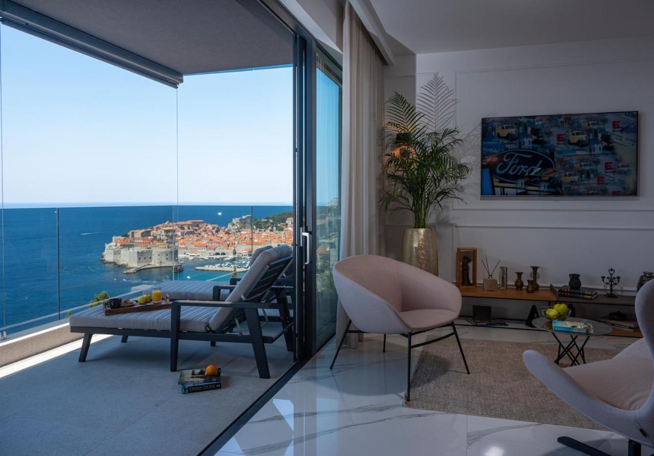 New & Luxury 5* With Breathtaking View- Kiki Lu Apartment Дубровник Экстерьер фото