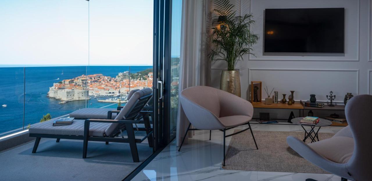 New & Luxury 5* With Breathtaking View- Kiki Lu Apartment Дубровник Экстерьер фото